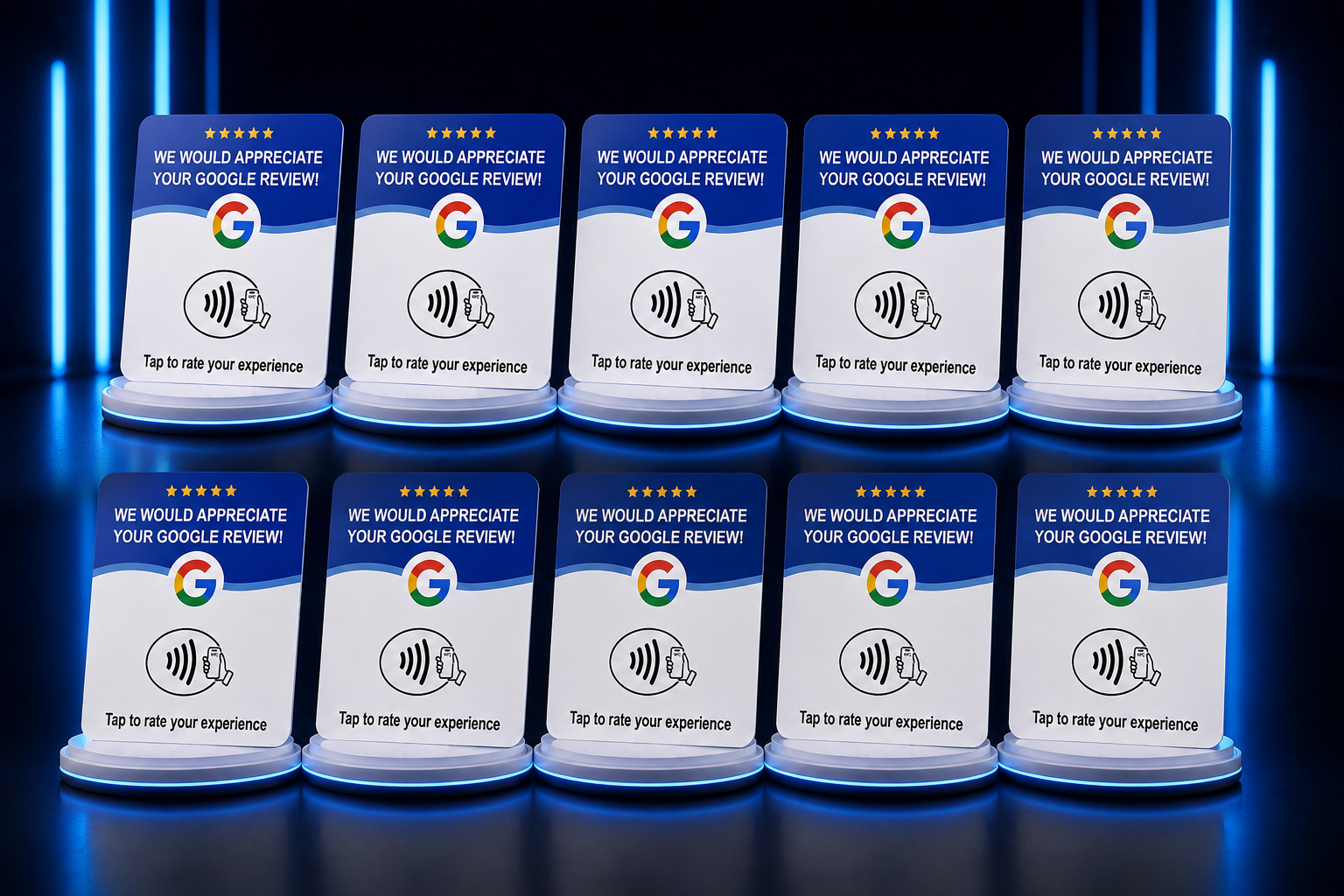 Pack 10 Tarjetas NFC